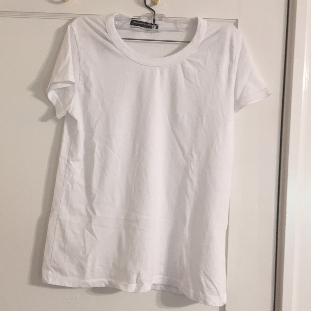 Brandy Melville white tee shirt